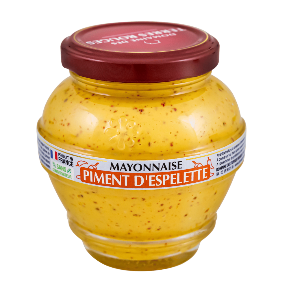 Mayonnaise Au Piment D Espelette Sans Conservateur La Boutique Des